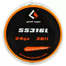 Проволока 10m GeekVape Atomizer DIY SS316L Tape Wire (24GA)