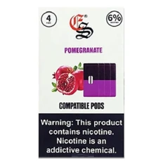 Картриджі для вейпу Eonsmoke Pods 60 мг 4 шт Pomegranate