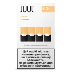 Картриджи для вейпа JUUL Cream Brulee 4 шт.