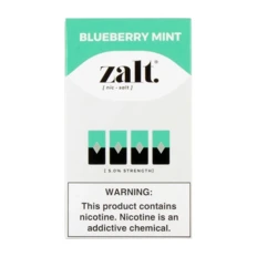 Картриджі для вейпу Zalt 50 мг Blueberry Mint 4 шт