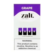 Картриджи для вейпа Zalt 50 мг Grape 4 шт