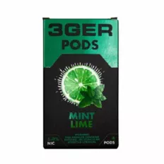 Картриджи для вейпа 3GER Mint Lime 5%