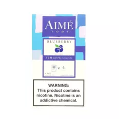Картриджі для вейпу Aime Pods Compatible with JUUL Blueberry 4 шт.