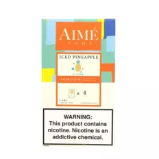 Картриджі для вейпу Aime Pods Compatible with JUUL Iced Pineapple 4 шт.