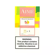 Картриджі для вейпу Aime Pods Compatible with JUUL Peach Mango 4 шт.