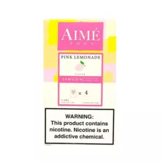 Картриджи для вейпа Aime Pods Compatible with JUUL Pink Lemonade 4 шт.