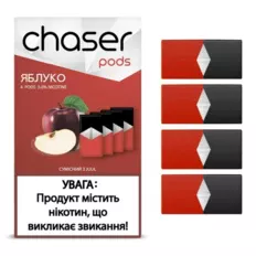 Картриджи для вейпа CHASER PODS Яблоко 50 мг