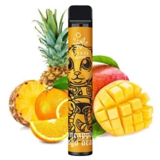 Одноразка Pod Elf Bar 2000 Lux 6.5мл 5% Pineapple Mango Orange (Ананас + манго + апельсин)