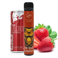 Одноразка Pod Elf Bar 1500 Lux 4,8 мл 5% Energy Strawberry (Клубника)