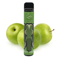 Одноразка Pod Elf Bar Lux 1500 Disposable Device 850mAh Sour Apple 2% (Кисле яблуко)