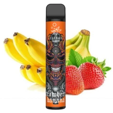 Одноразка Pod Elf Bar 1500 L ux 4,8 мл 5% Strawberry Banana (Полуниця + банан)