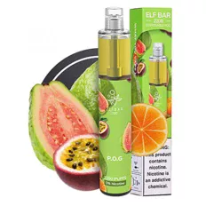 Одноразка Pod Elf Bar 2200 1250mAh P.O.G. 5% (Маракуя з апельсиной та гуавою)