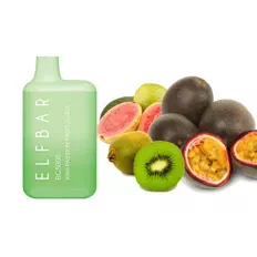 Одноразка Pod Elf Bar BC5000 13 мл 5% Kiwi Passionfruit Guava (Ківі + маракуя + гуава)