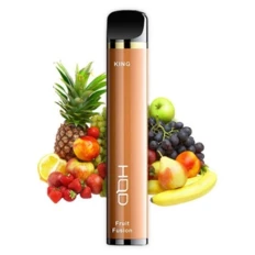 Одноразовий Pod HQD King 2000 Fruit Fusion 5% (Свіжі ягоди)