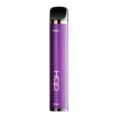Одноразовий Pod HQD King 2000 Grape 5% (Виноград)