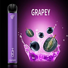 Одноразка Pod HQD Super Grapey 0% (Виноград)