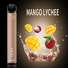 Одноразка Pod HQD Super Mango Lychee 0% (Манго с личи)