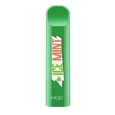Одноразовый Pod HQD Cuvie Ice Mint 5% (Освежающая мята)