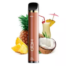 Одноразовый Pod HQD King 2000 Pina Colada 5% (Коктейль Пина Колада)