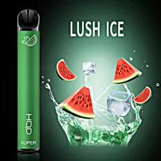 Одноразка Pod HQD Super Lush Ice 0% (Кавун з льодом)
