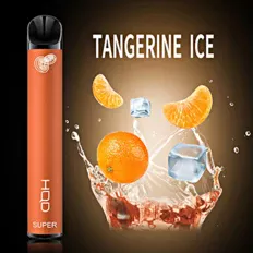 Одноразка Pod HQD Super Tangerine Ice 0% (Мандарин со льдом)