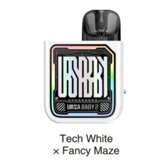 Lost Vape Ursa Baby 2 900 мАч Tech White Fancy Maze Под система