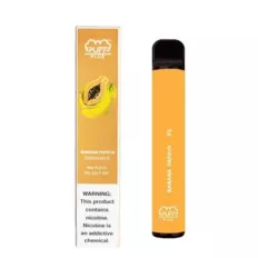 Одноразовый Pod Puff Plus Disposable Banana Papaya 5%
