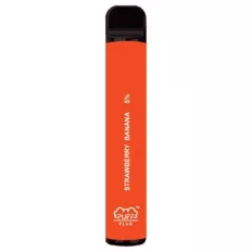 Одноразовий Pod Puff Plus Disposable Strawberry Banana 5%
