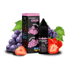 Жидкость солевая Chaser Mix SALT Strawberry Grape 10 мл (Клубника с виноградом)