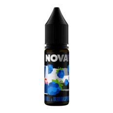 Сольова рідина Chaser NOVA Energy Blue Raspberry 15 мл (Малиновый енергетик)