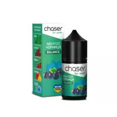 Сольова рідина Chaser Salt BALANCE Чорниця Ментол 30 мл