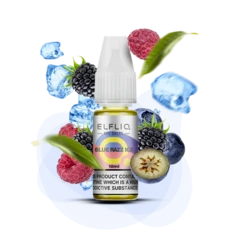 Жидкость солевая ELFLIQ Blue Razz Ice 10 мл 20 мг 5% (Черника + Малина)
