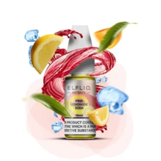Сольова рідина ELFLIQ Pink Lemonade Soda 10 мл 50 мг (Лимонадна шипучка)