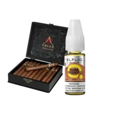 Жидкость солевая ELFLIQ Cuba Tobacco 10 мл 50 мг (Кубинский табак)