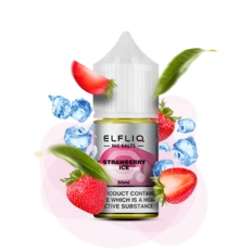 Жидкость солевая ELFLIQ Strawberry Ice 30 мл 50 мг (Клубника со льдом)