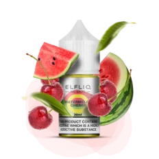 Жидкость солевая ELFLIQ Watermelon Cherry 30 мл 50 мг (Арбуз + вишня)