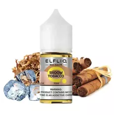 Сольова рідина ELFLIQ Snoow Tobacco 30 мл 50 мг (Крем тютюн)