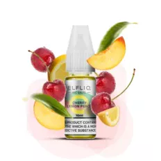 Жидкость солевая ELFLIQ Cherry Lemon Peach 10 мл 50 мг (Персик + лимон + вишня)