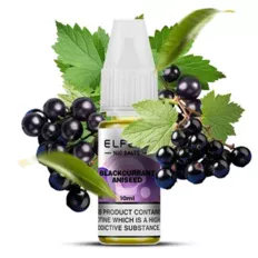 Жидкость солевая ELFLIQ Blackcurrant Aniseed 10 мл 50 мг (Смородина)