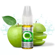 Жидкость солевая ELFLIQ Sour Apple 10 мл 50 мг (Кислое яблоко)