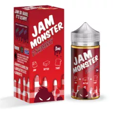 Жидкость солевая Jam Monster Salt Strawberry 30 мл