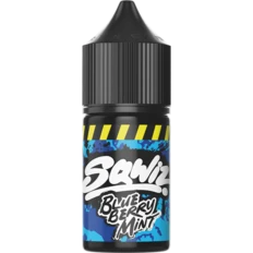 Жидкость солевая Sqwiz Blueberry Mint 50 мг 30 мл (Черника + Мята)