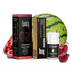 Набір Chaser Black Watermelon Cherry 30 мл (Кавун + вишня), самозамі