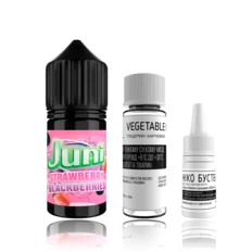 Набор JUNI Strawberry Blackberries (Клубника Ежевика) 30мл самозамес