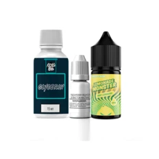Набір Jam Monster Lemonade Mint Lemonade 30 мл (м'ятний лимонад), самозаміс