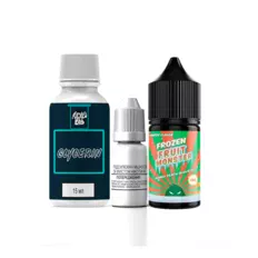 Набор Jam Monster Frozen Fruit Mango Peach Guava Ice 30 мл (манго + персик + гуава + лід), самозаміс