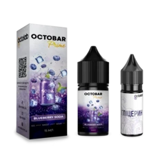 Набір OCTO BAR Prime Blueberry Soda 30 мл (Чорнична шипучка), самозаміс