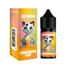 Набір OCTO BAR Peach Papaya Lime 30 мл (Персик + Папая + Лайм), самозаміс