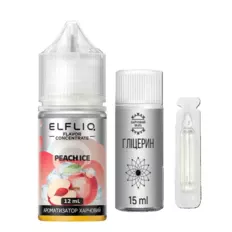 Набір для самозамісу Elfliq Peach Ice 30 мл (Персик)