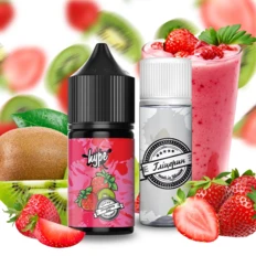 Набор Hype Kit Strawberry Kiwi 30 мл Клубника + Киви, самозамес